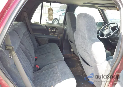 1999 Chevrolet Blazer Ls from USA, damaged, VIN 1GNDT13W0X2222414